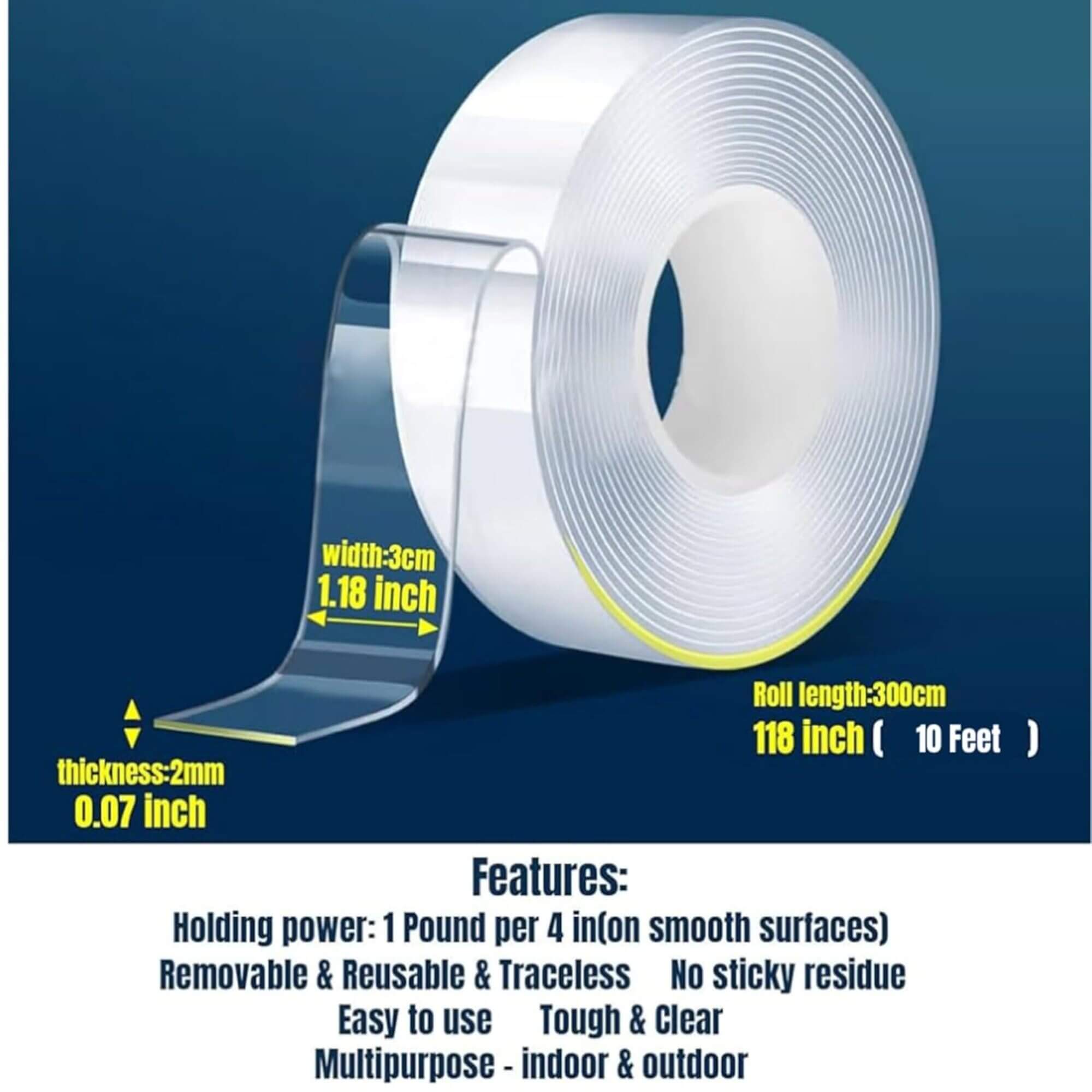 DOUBLE SIDED NANO TAP BY SWRT LLC